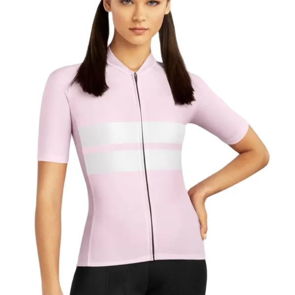 Summer Race Bicycle Shirts Women 2023 Beautiful cycling Jersey for women's Custom outdoor Cycling wear 1