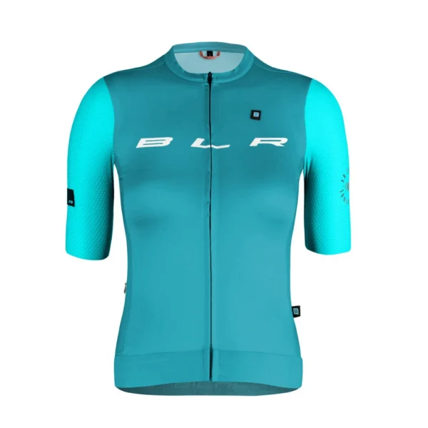 Biehler BLR Summer Cycling Short sleeve jersey Women 2023 SYN Female bicycle wear Colorful apparel Race Team Riding Bike Shirts 2