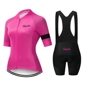 New Rapha Women's Summer Short-Sleeved Suit Cycling Jersey Breathable And Dry Team Version Bicycle